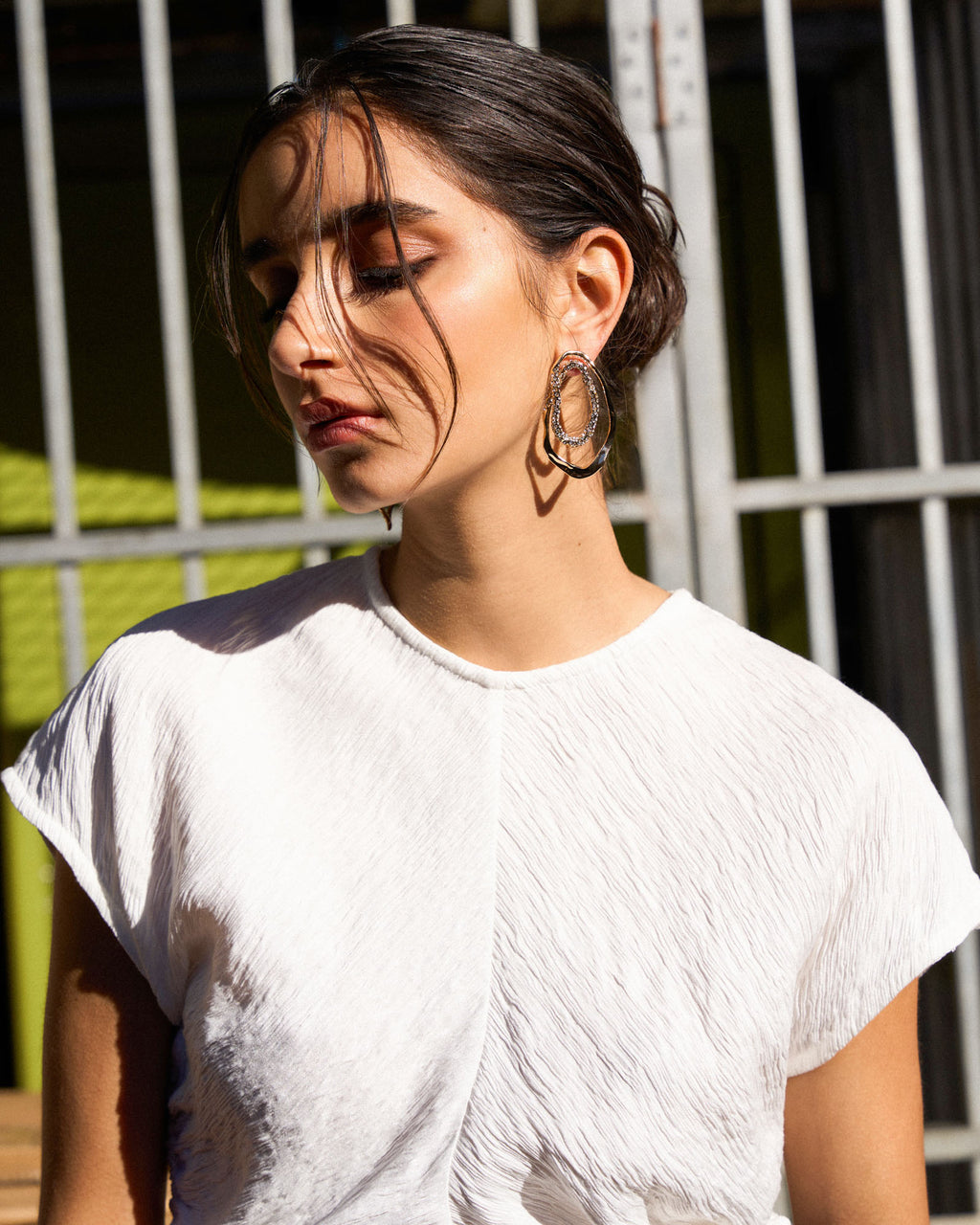 Amara Organic Shaped Earring