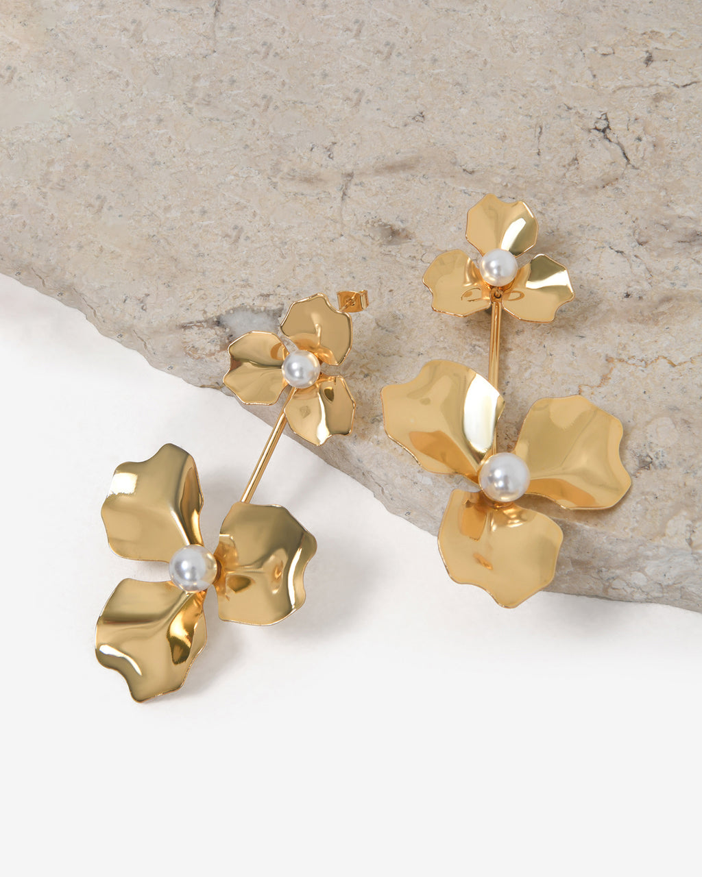 Magnolia Bold Floral Earrings