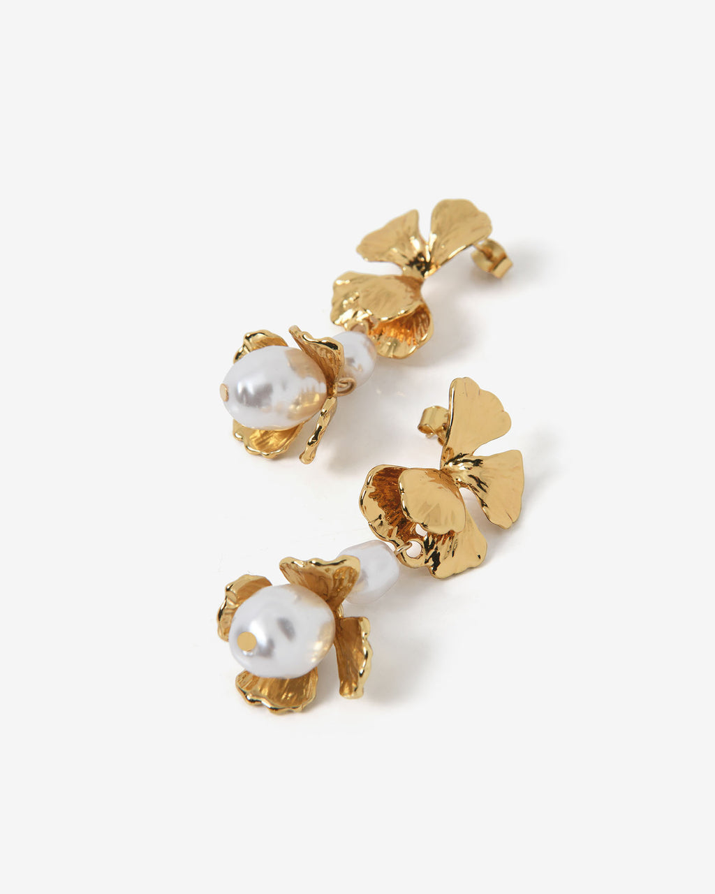 Magnolia Petal Drop Earrings