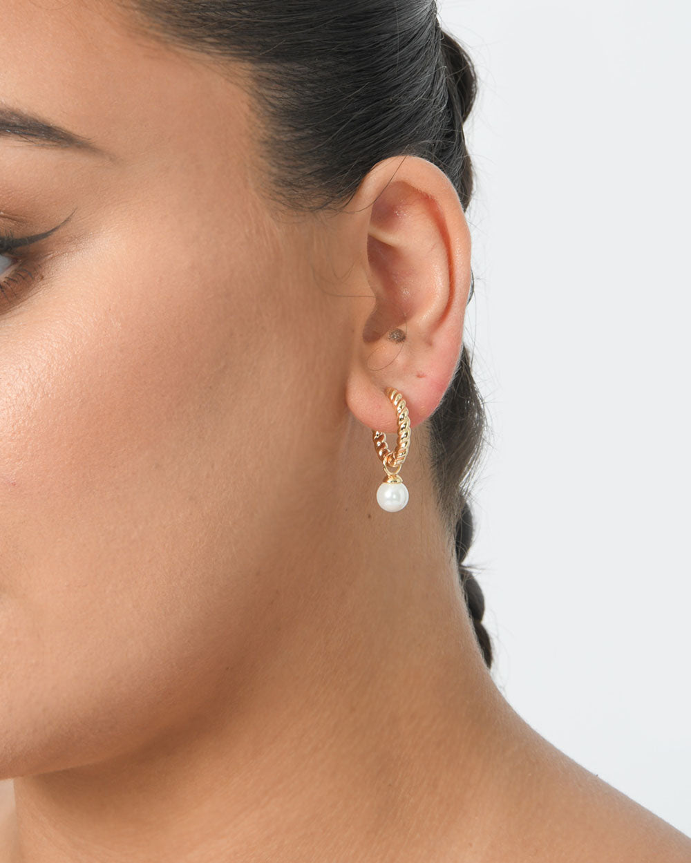 Melina 16k Gold 2 Way Earrings
