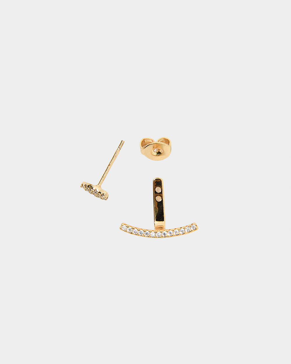 Allie 16k Gold 2 Way Earrings