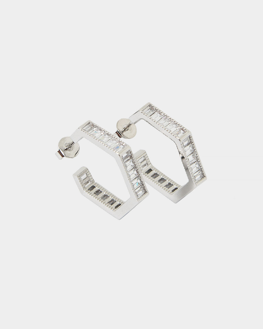 Tiara Sterling Silver Earrings
