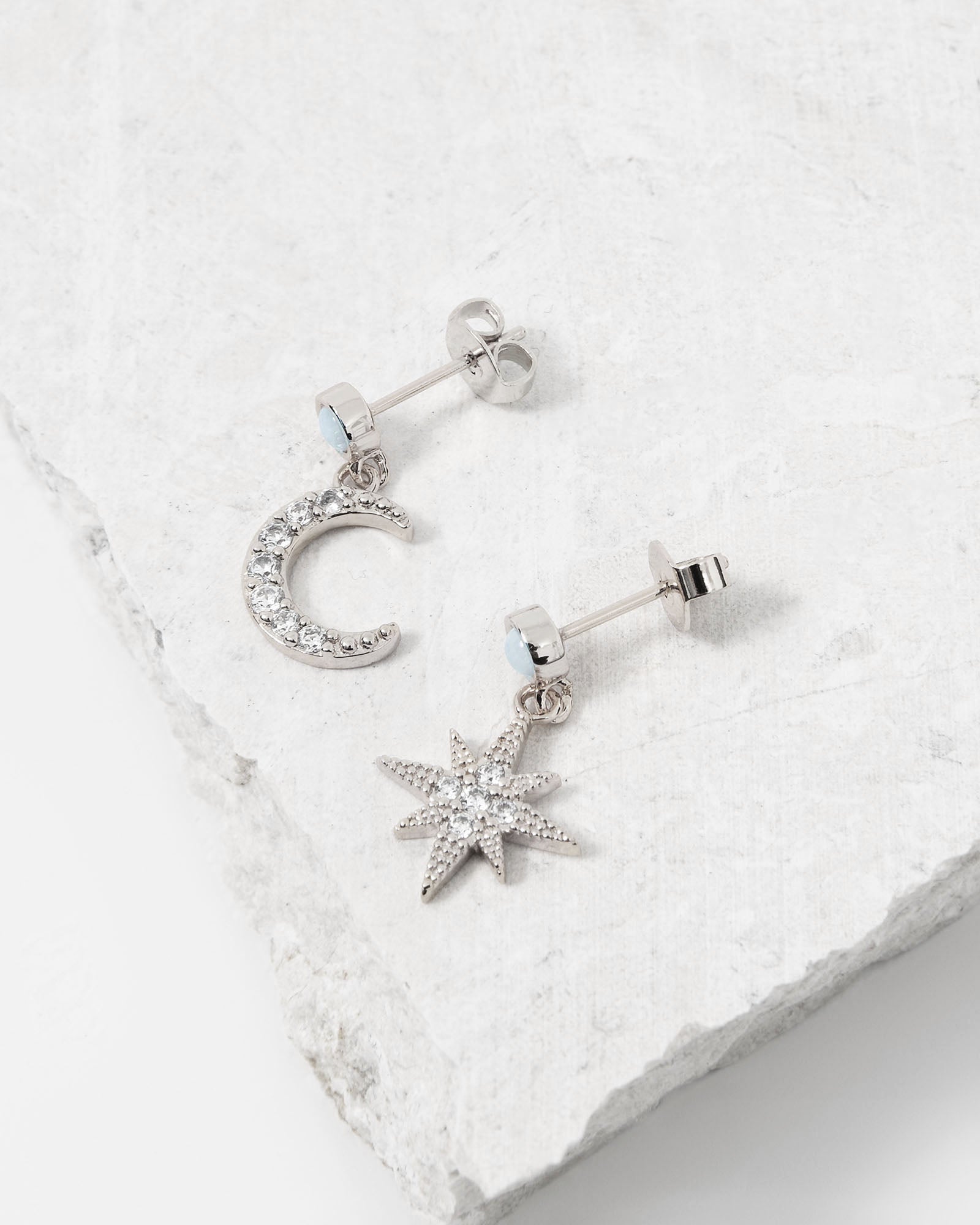 Emani Silver Plated Earrings