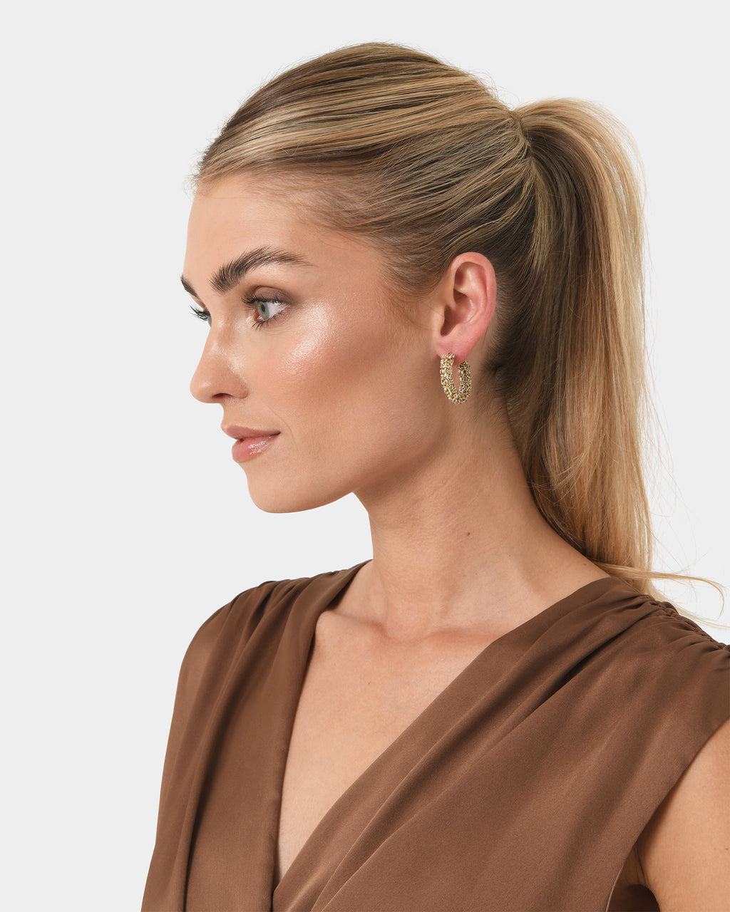 Danica 16k Gold Plated Earring