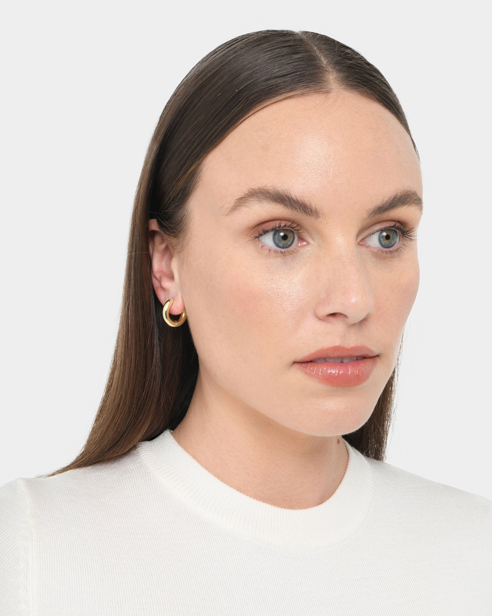 Amie 16k Gold Plated Earrings