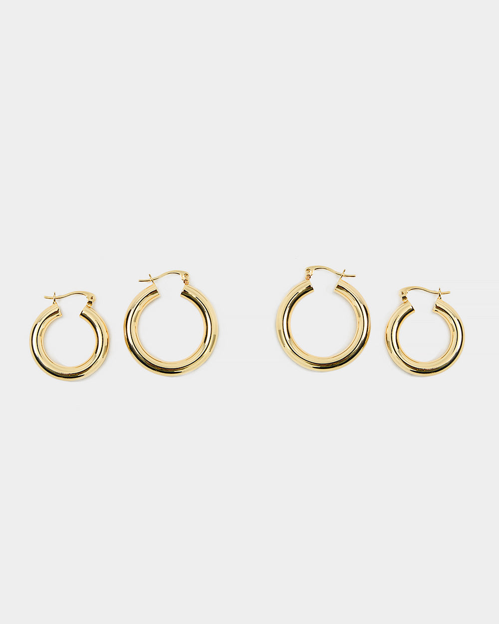 Rylie 2pc Gold Earring Set