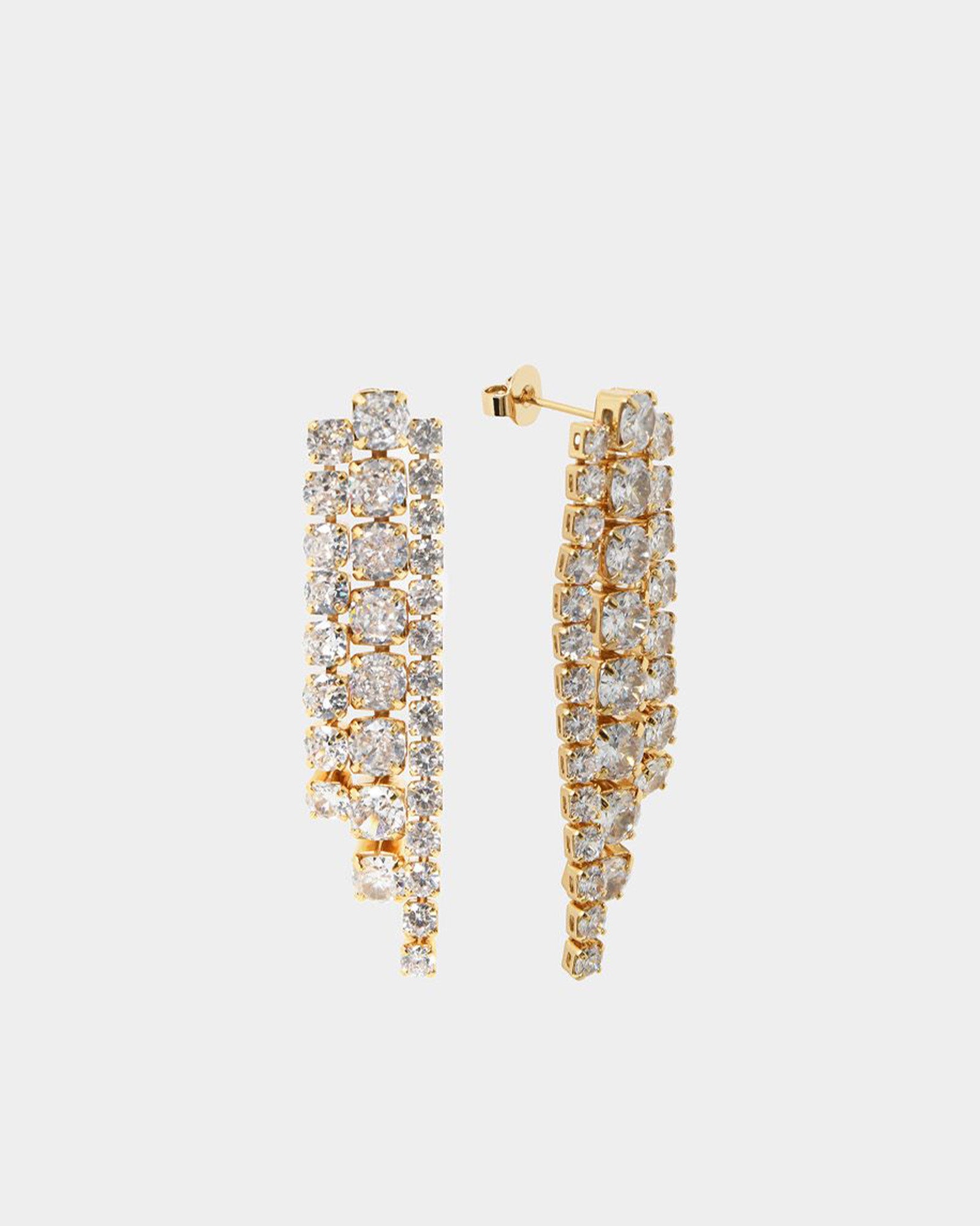 Abby 16k Gold Plated Earrings