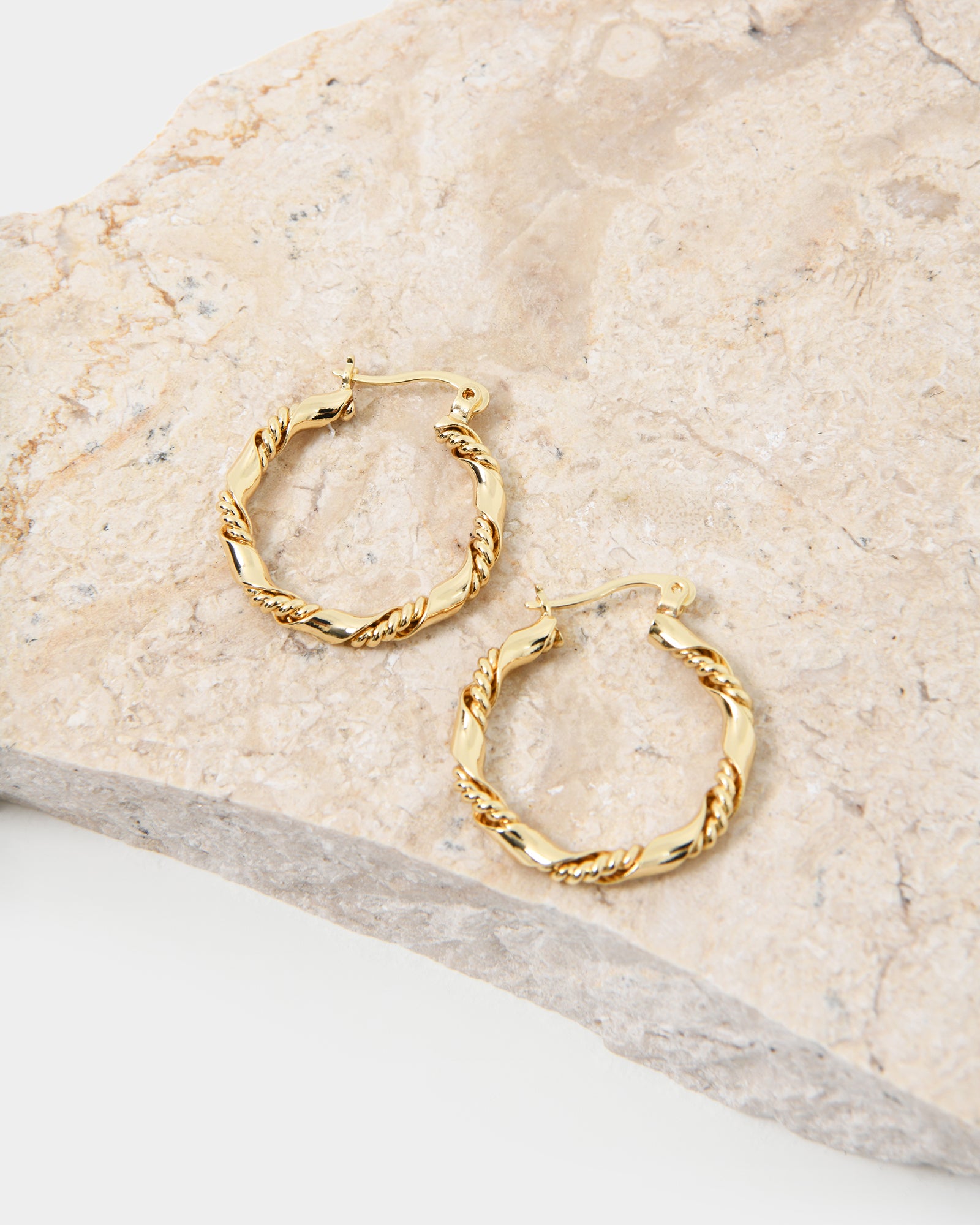 Lara 16k Gold Plated Earrings