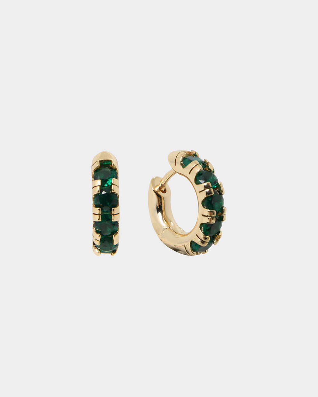 Gemma 16k Gold Plated Earrings