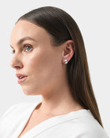 Calla Silver Plated Earring
