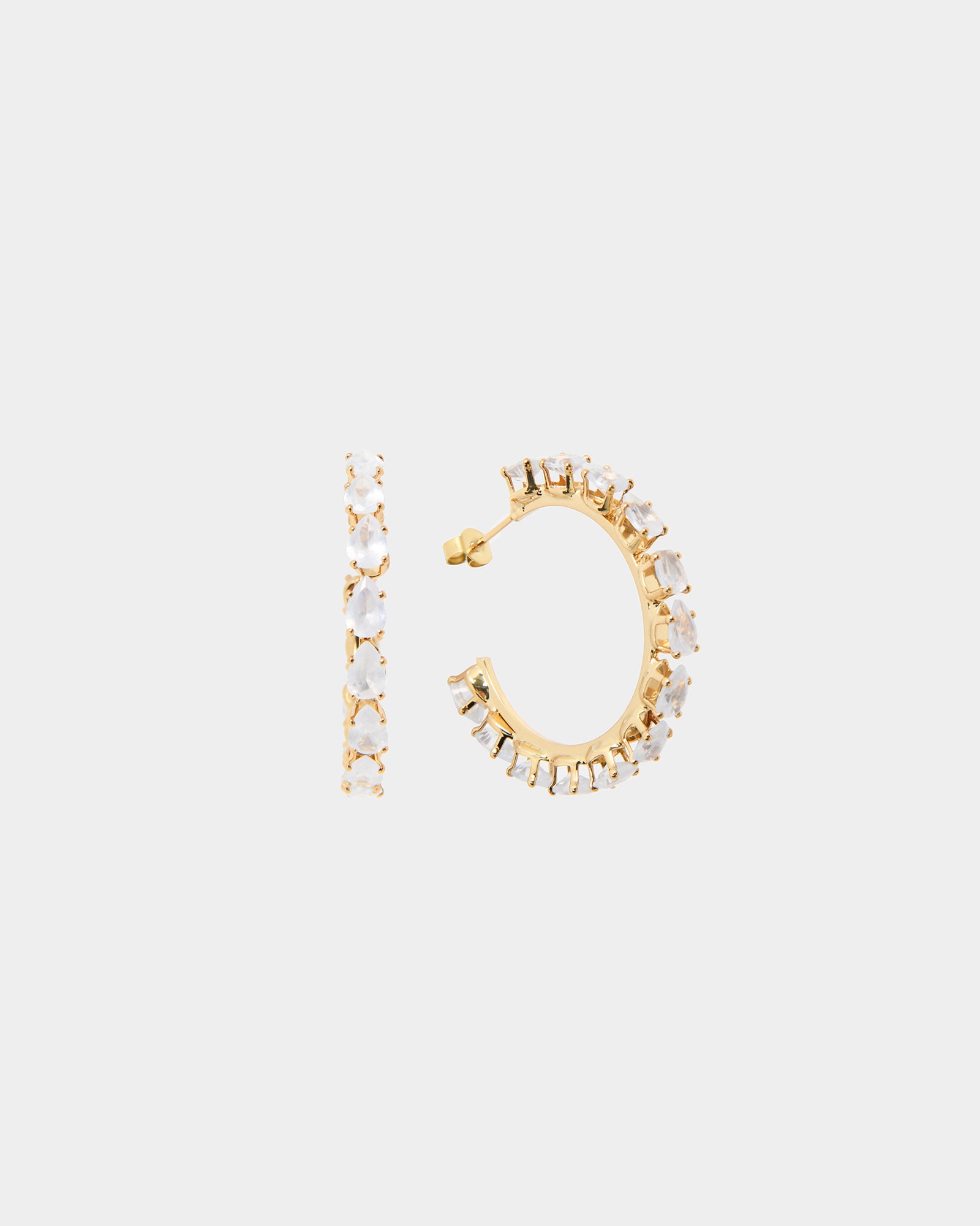 Jada 16k Gold Plated Earrings