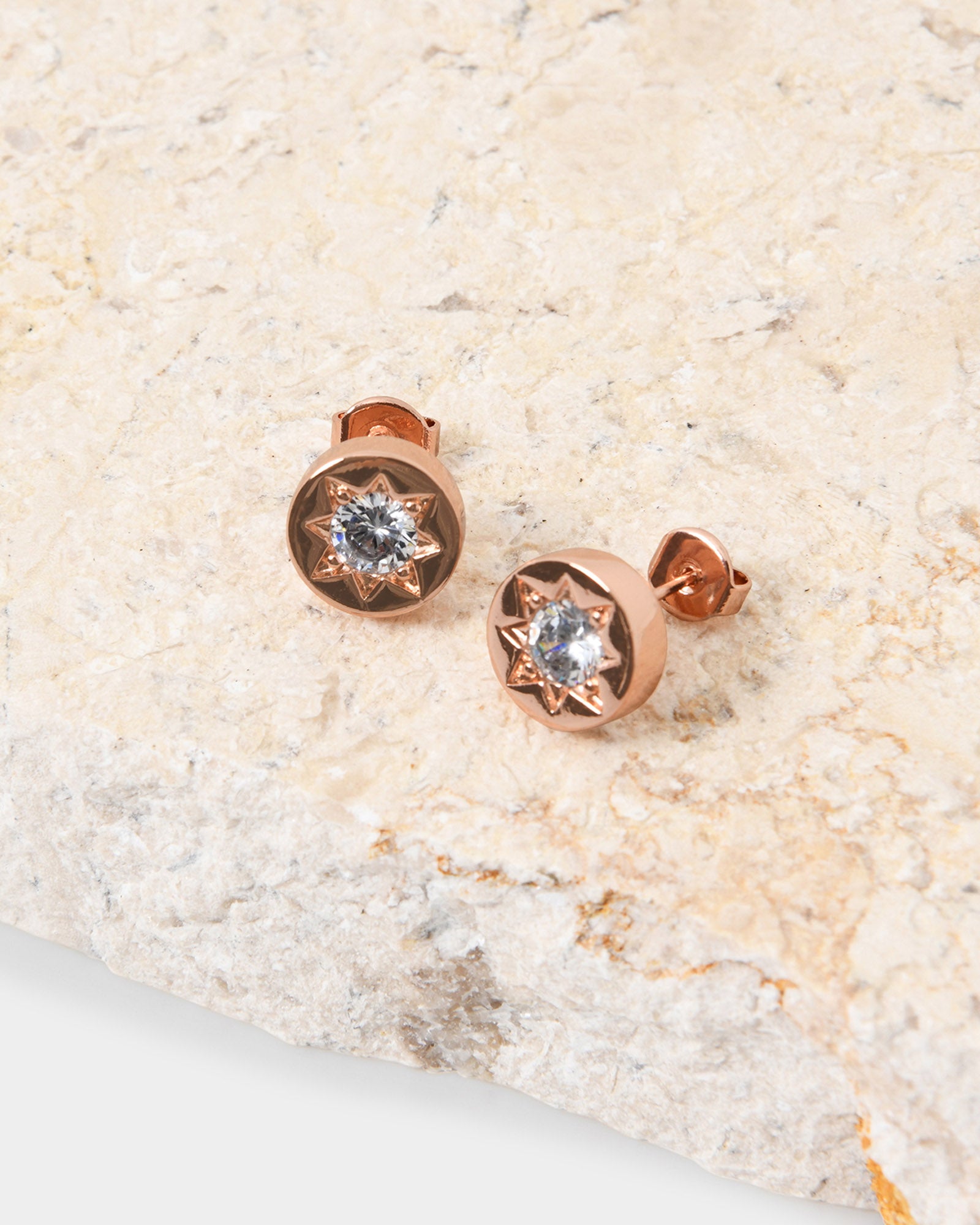 Miliana Rose Gold Earrings