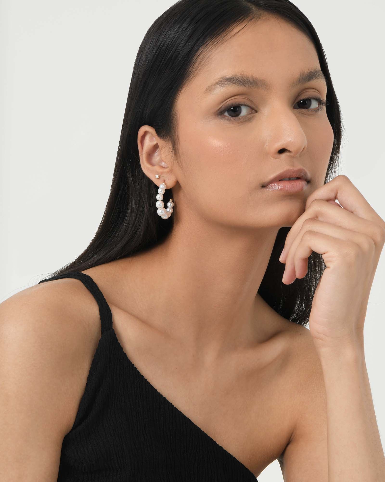 Rebecca Gold Plated Earrings