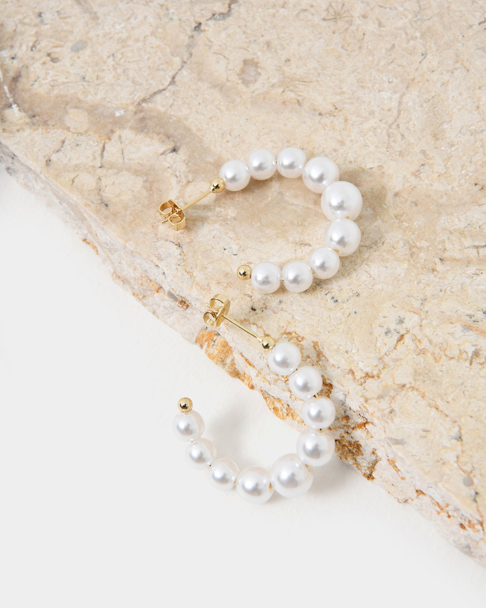 Rebecca Gold Plated Earrings