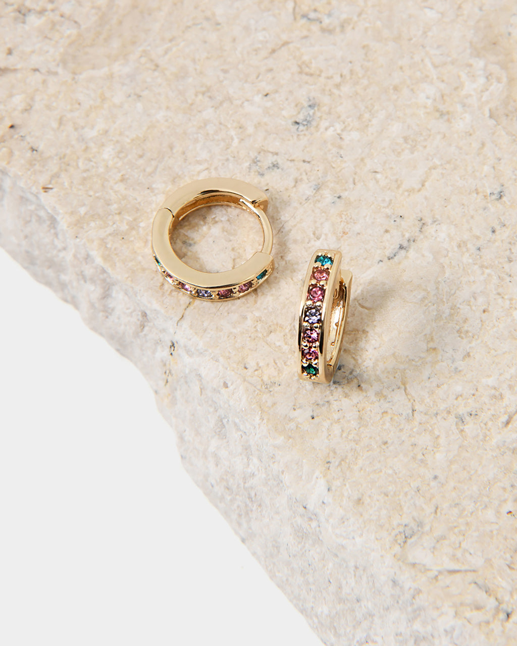 Jolee 16k Gold Plated Earrings