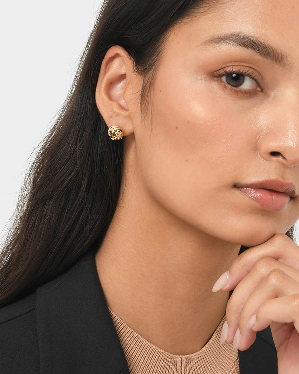 Analy 16K Gold Plated Earrings