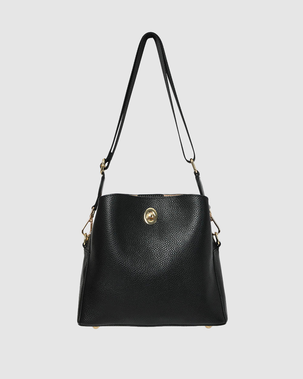 Ellia Leather 3 Strap Bag