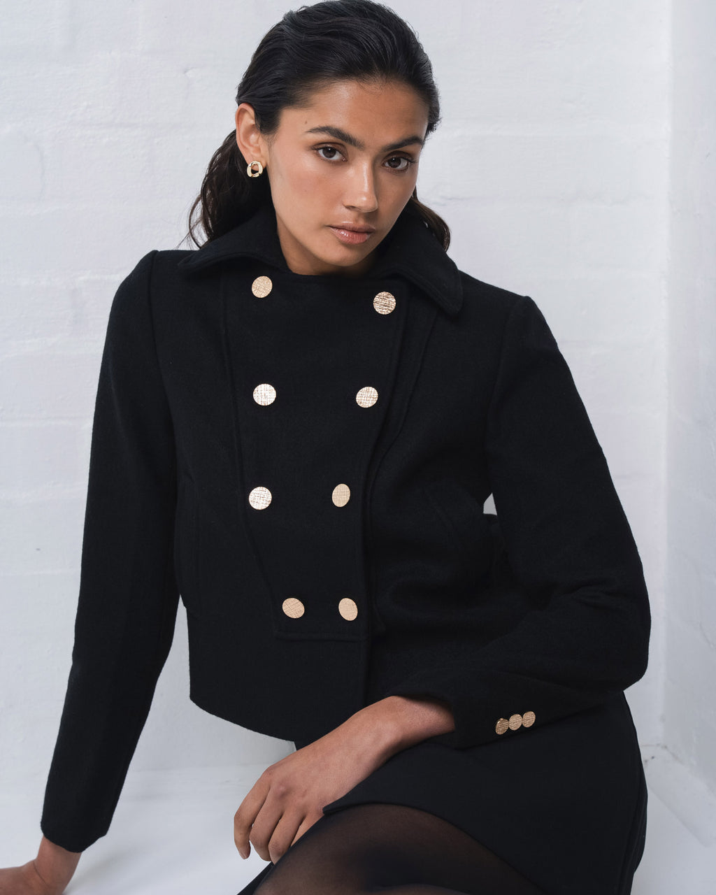Scout Cropped Wool Jacket