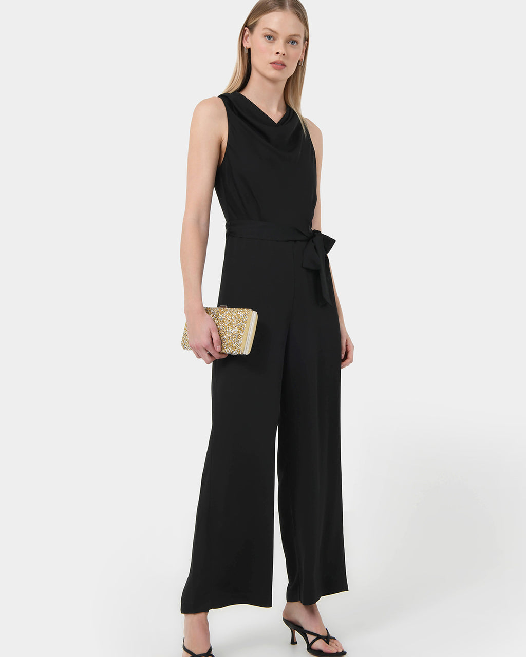 Kalista Cowl Neck Jumpsuit