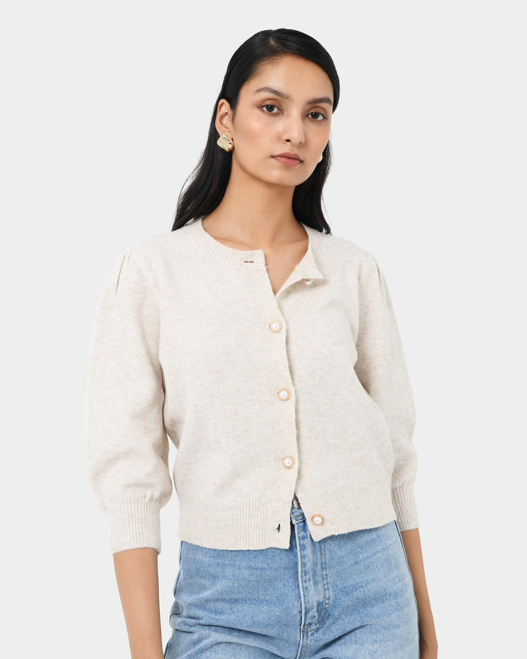 Nia Button Cardigan
