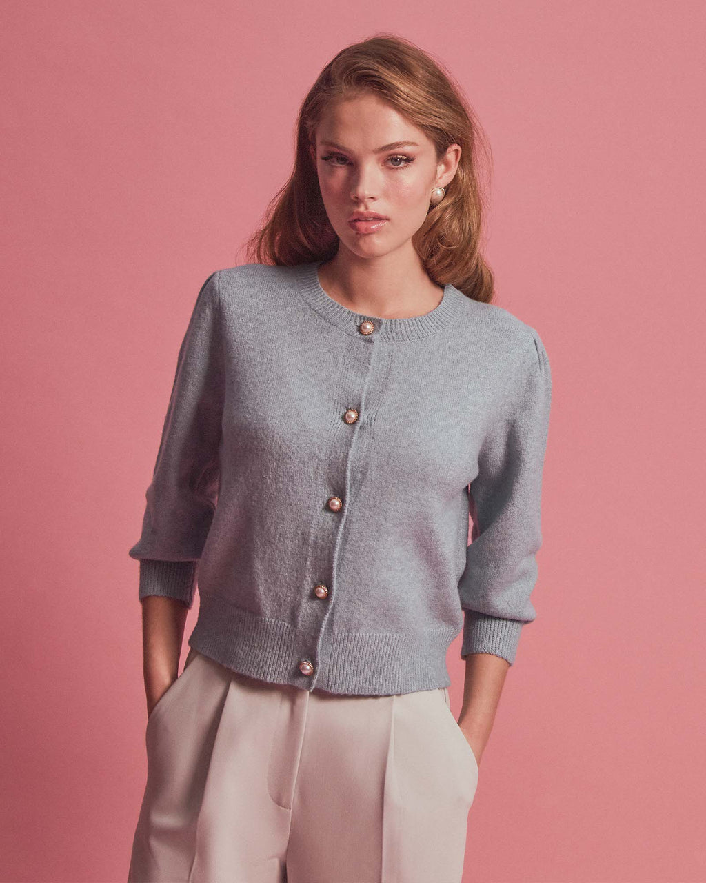 Nia Button Cardigan