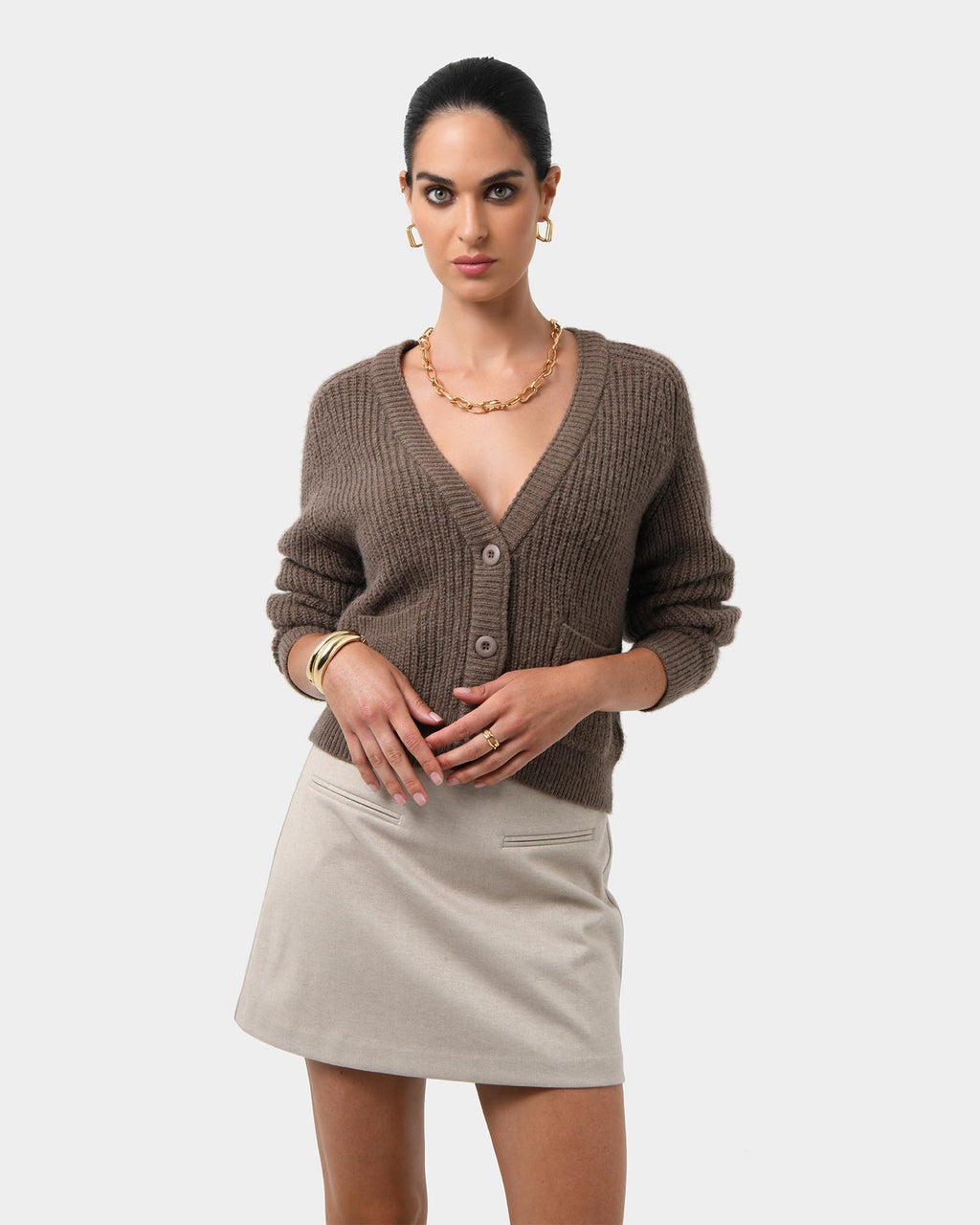 Mel Wool Blend Cardigan