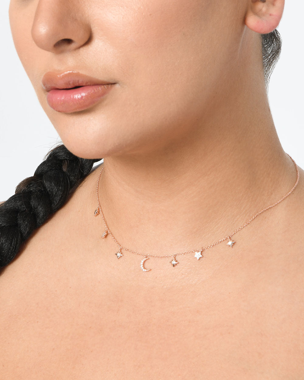 Celina Rose Gold Necklace