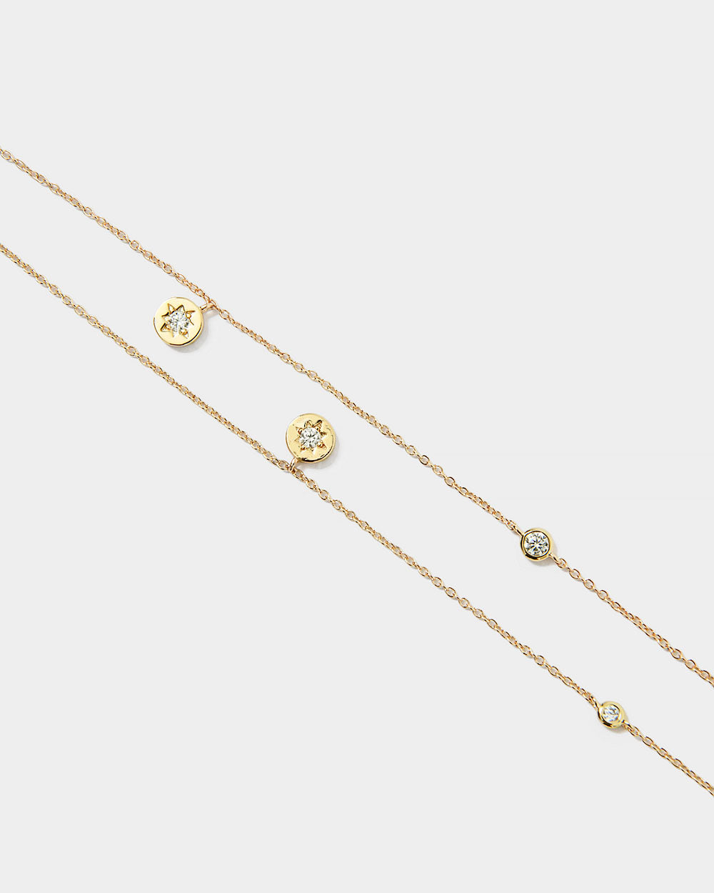 Harlie 16k Gold Long Necklace