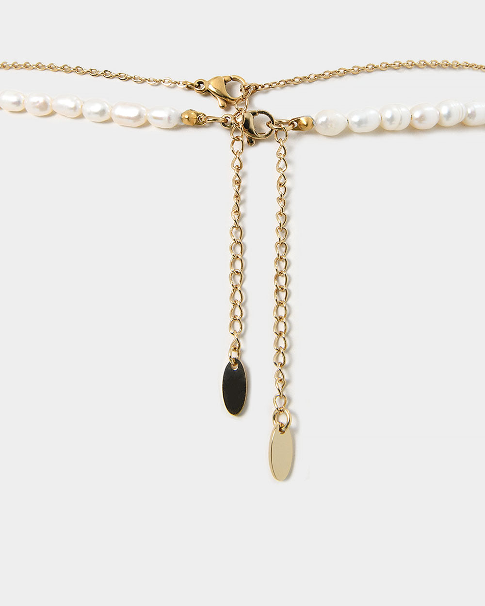 Nellie 16k Gold 2pc Necklace