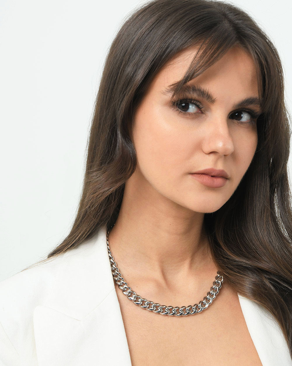 Lindsay Silver Necklace