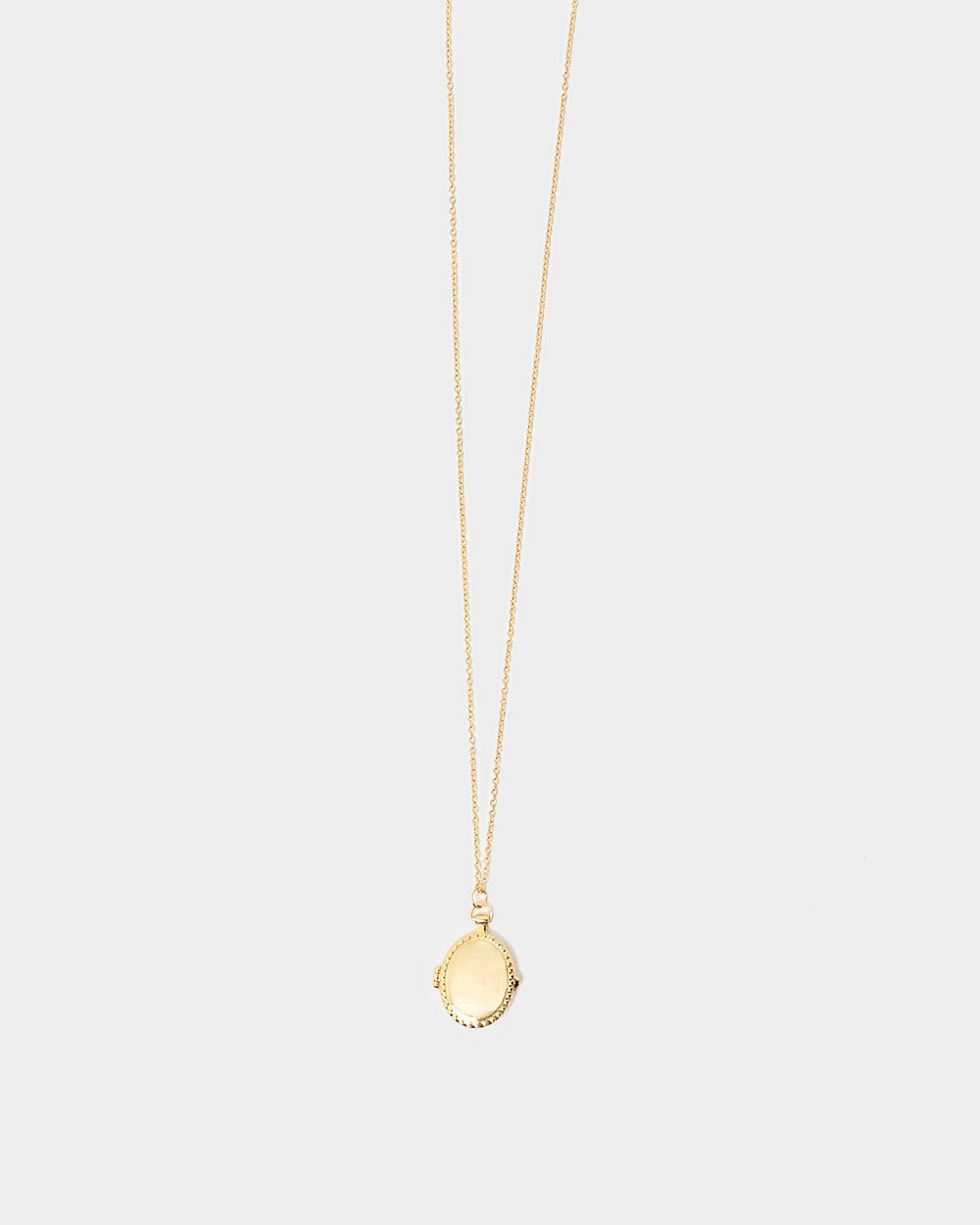 Iliana 16k Gold Long Locket