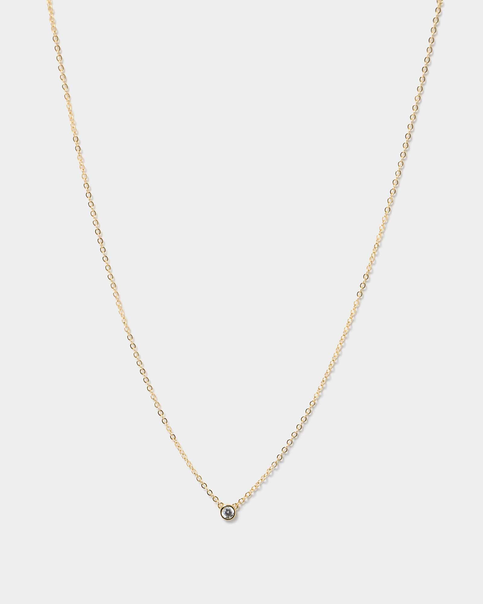 Kingsly Gold 2pc Necklace Set