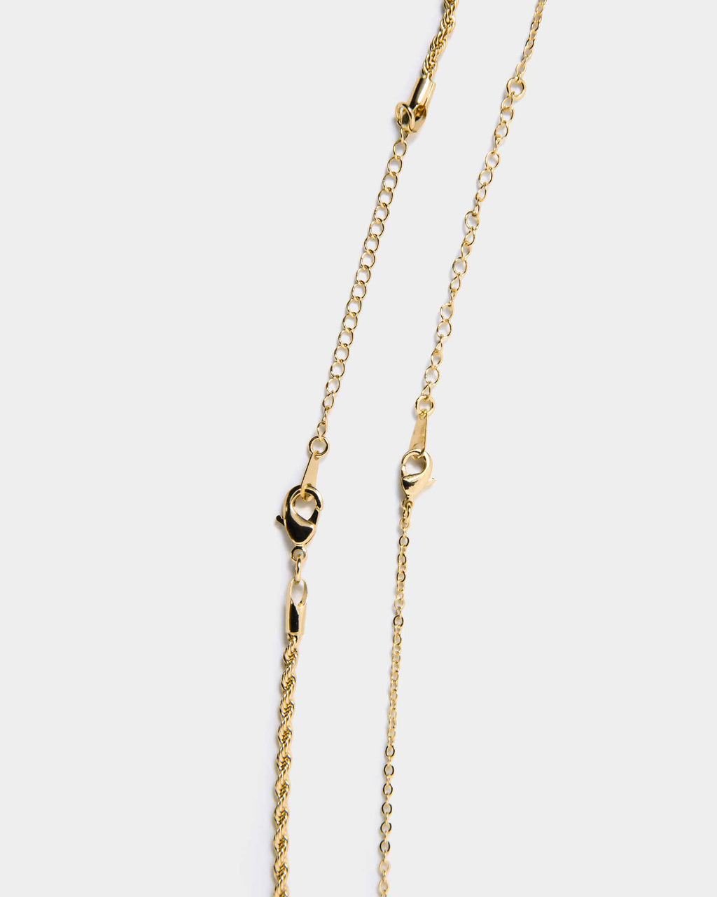 Kingsly Gold 2pc Necklace Set