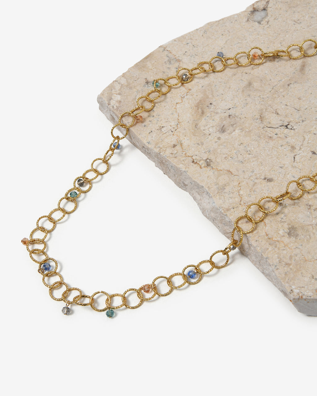 Amaris Crystal Chain Necklace