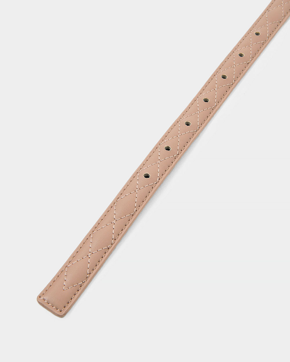 Nahla Leather Quilted Belt