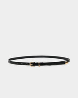 Amira Slim Leather Belt