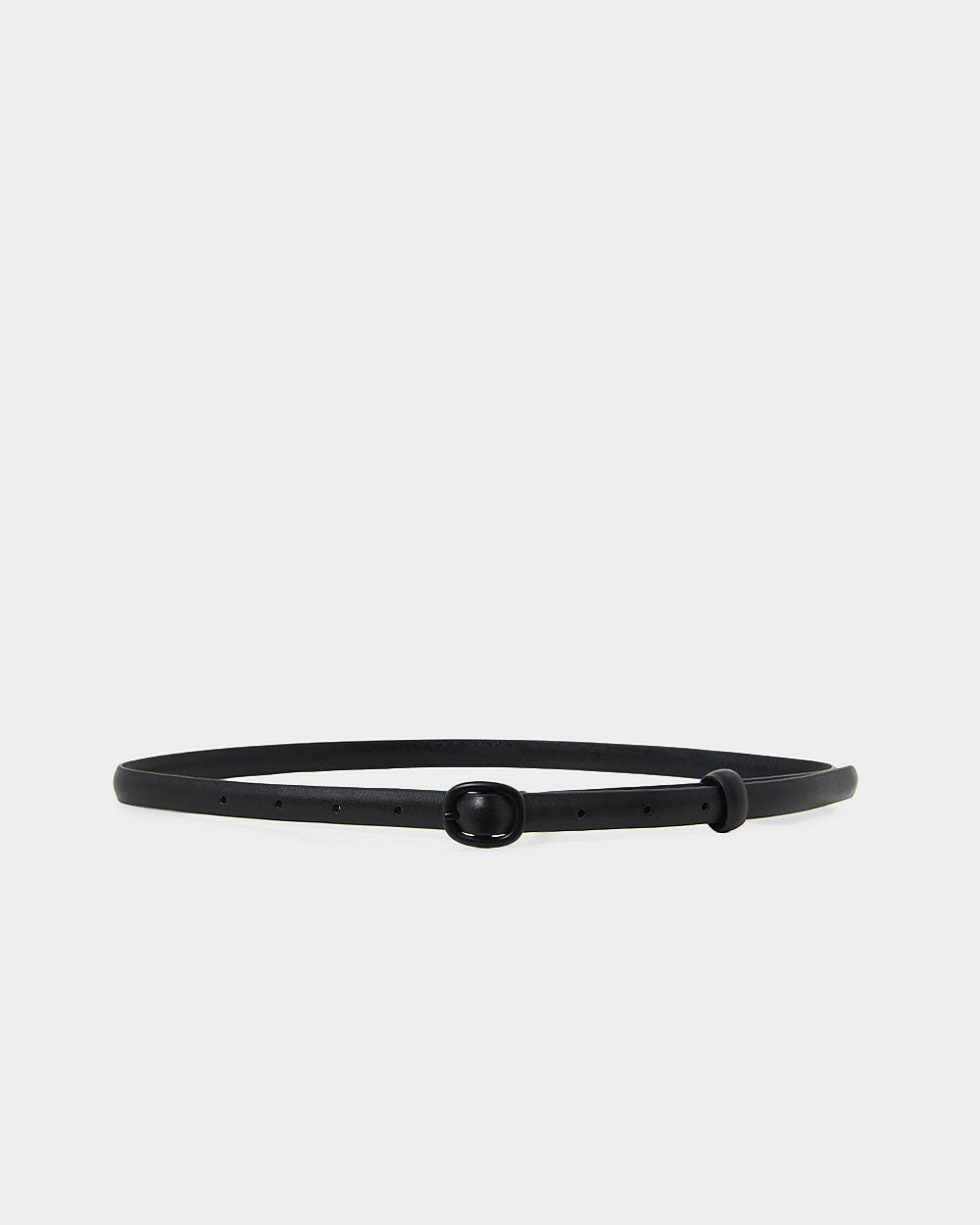 Hailey Slim Leather Belt