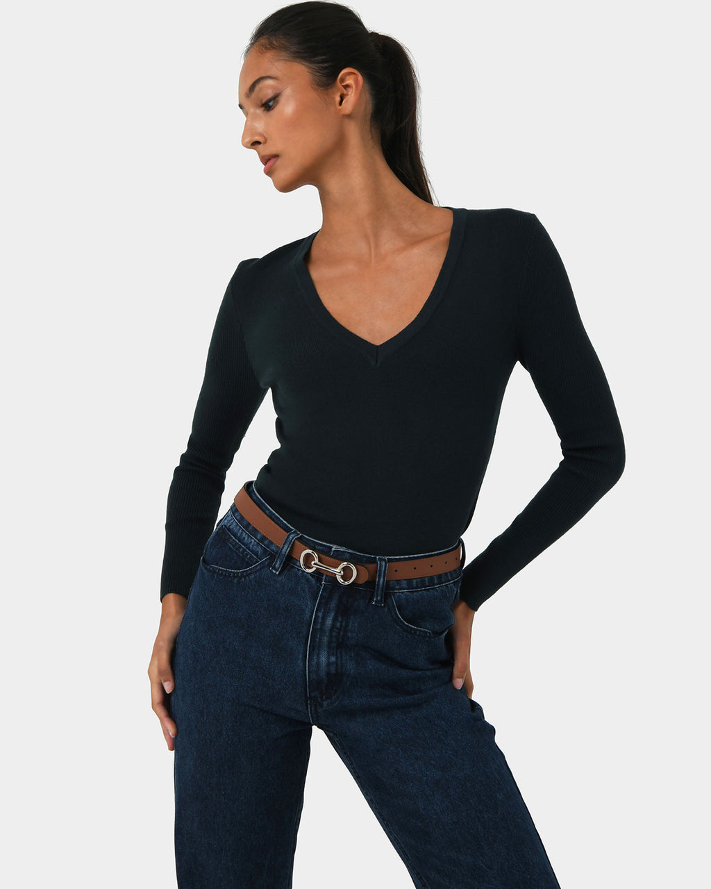 Kelly Leather Reversible Belt