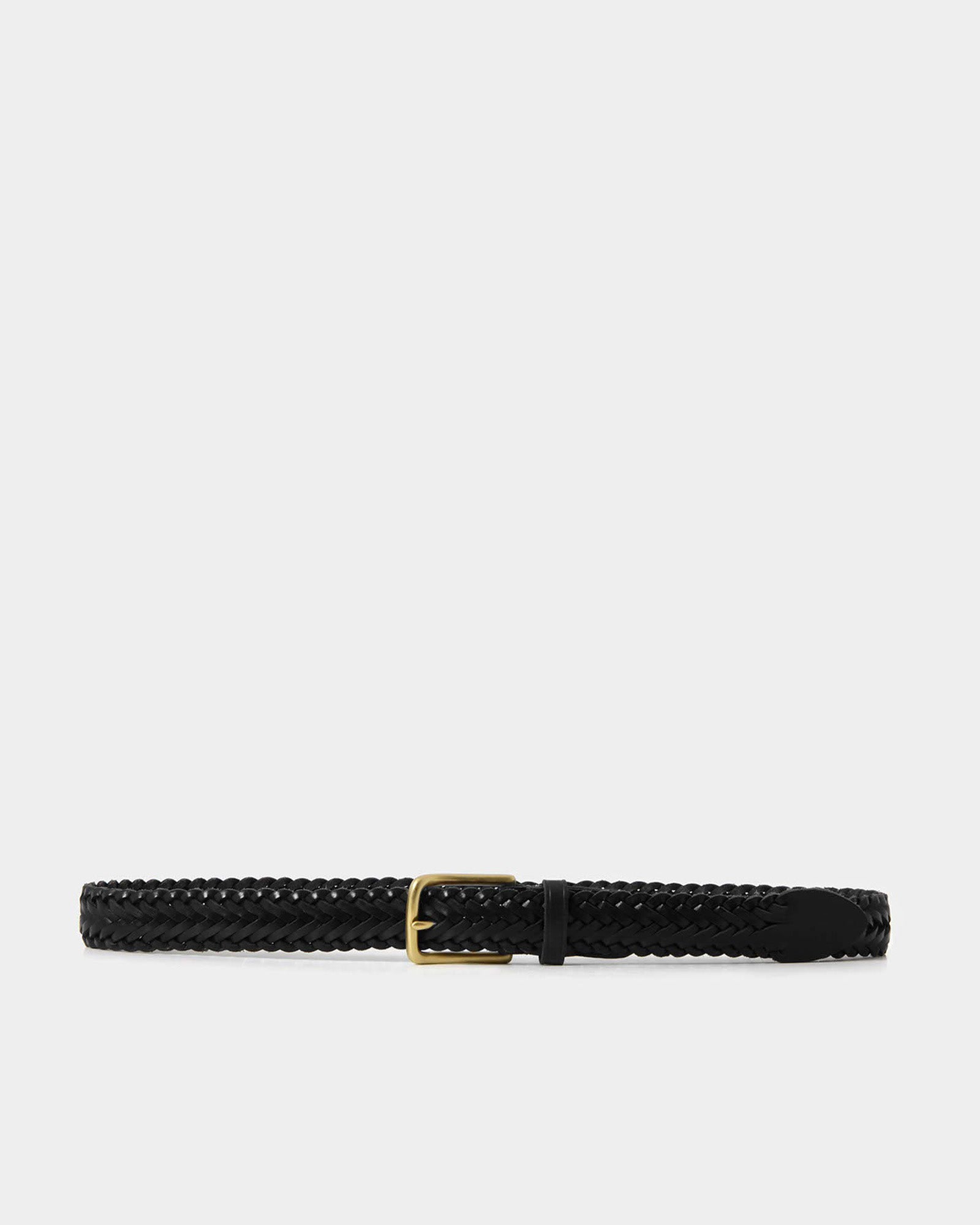 Alexandra Woven Leather Belt