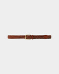Alexandra Woven Leather Belt