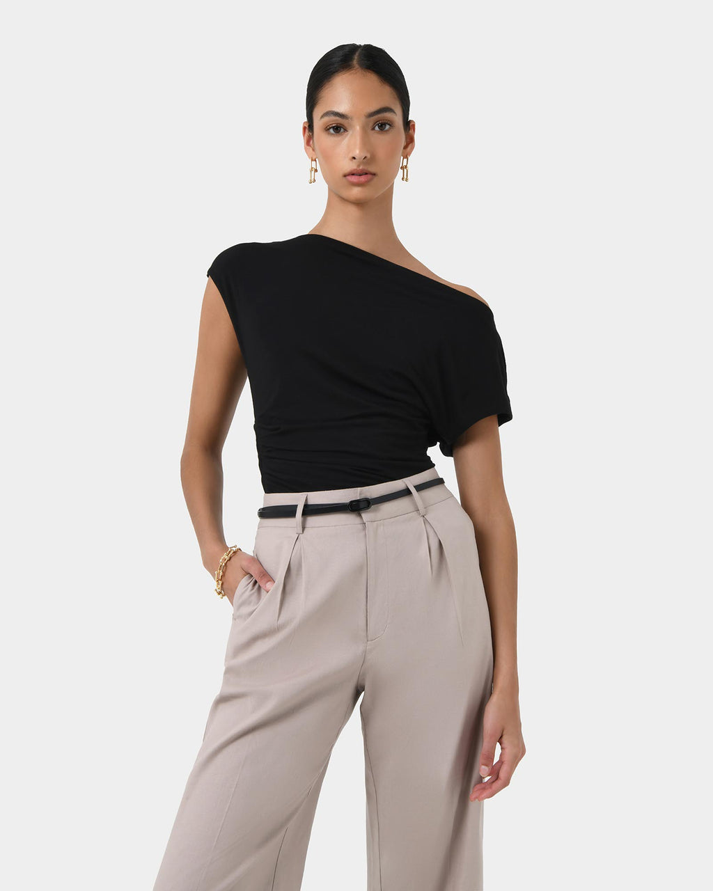 Julie Adjustable Leather Belt