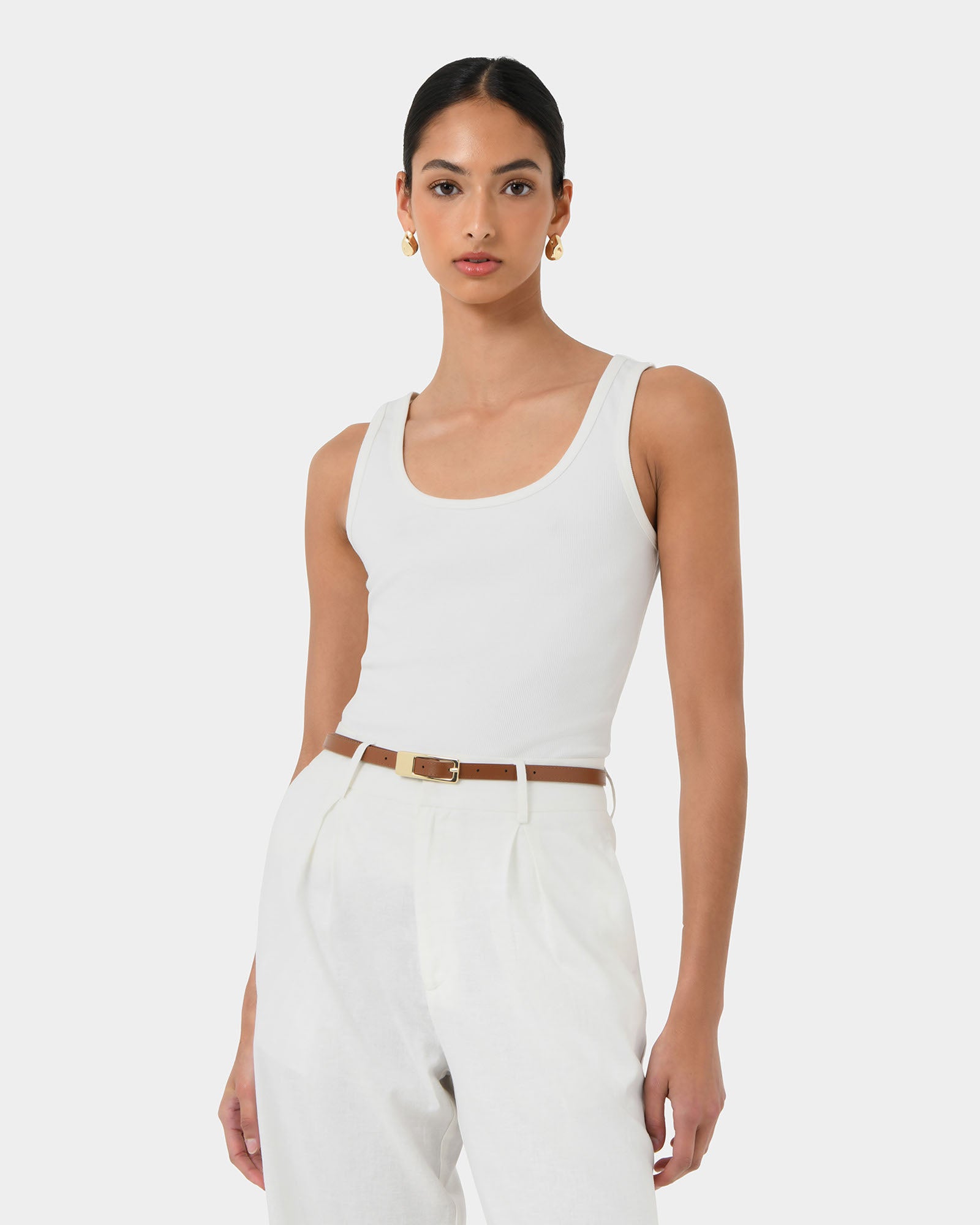 Galilea Leather Belt