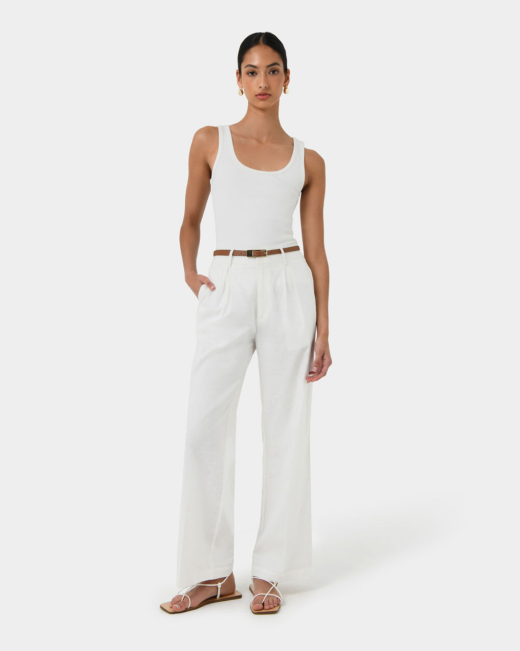 Galilea Leather Belt