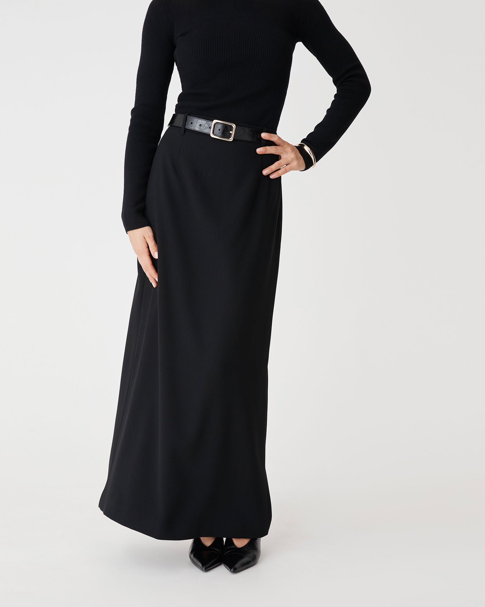 Seville Square Buckle Belt