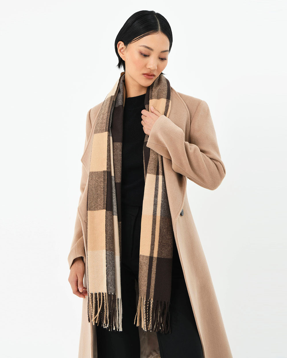 Kalina Checked Scarf