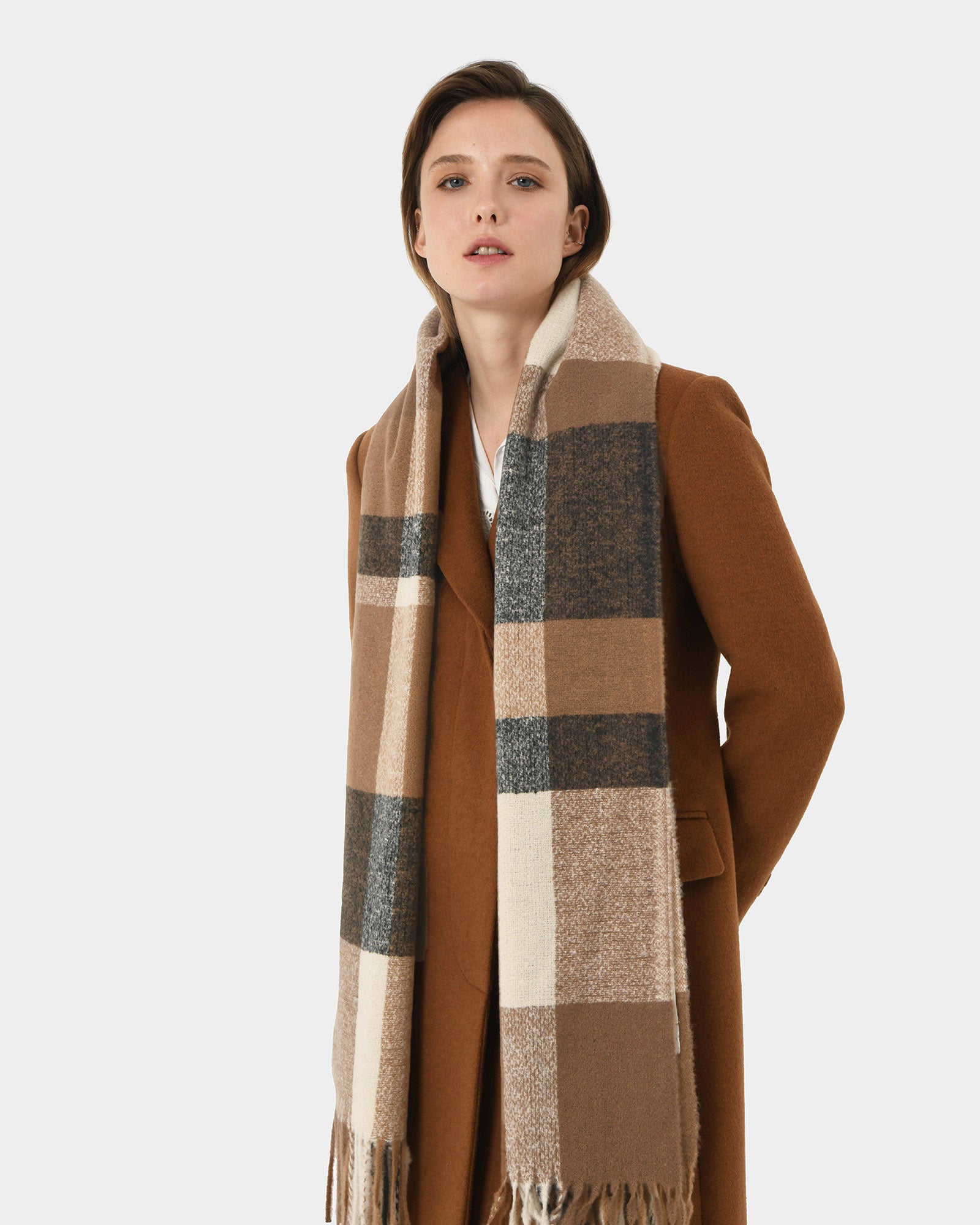 Lola Checked Scarf