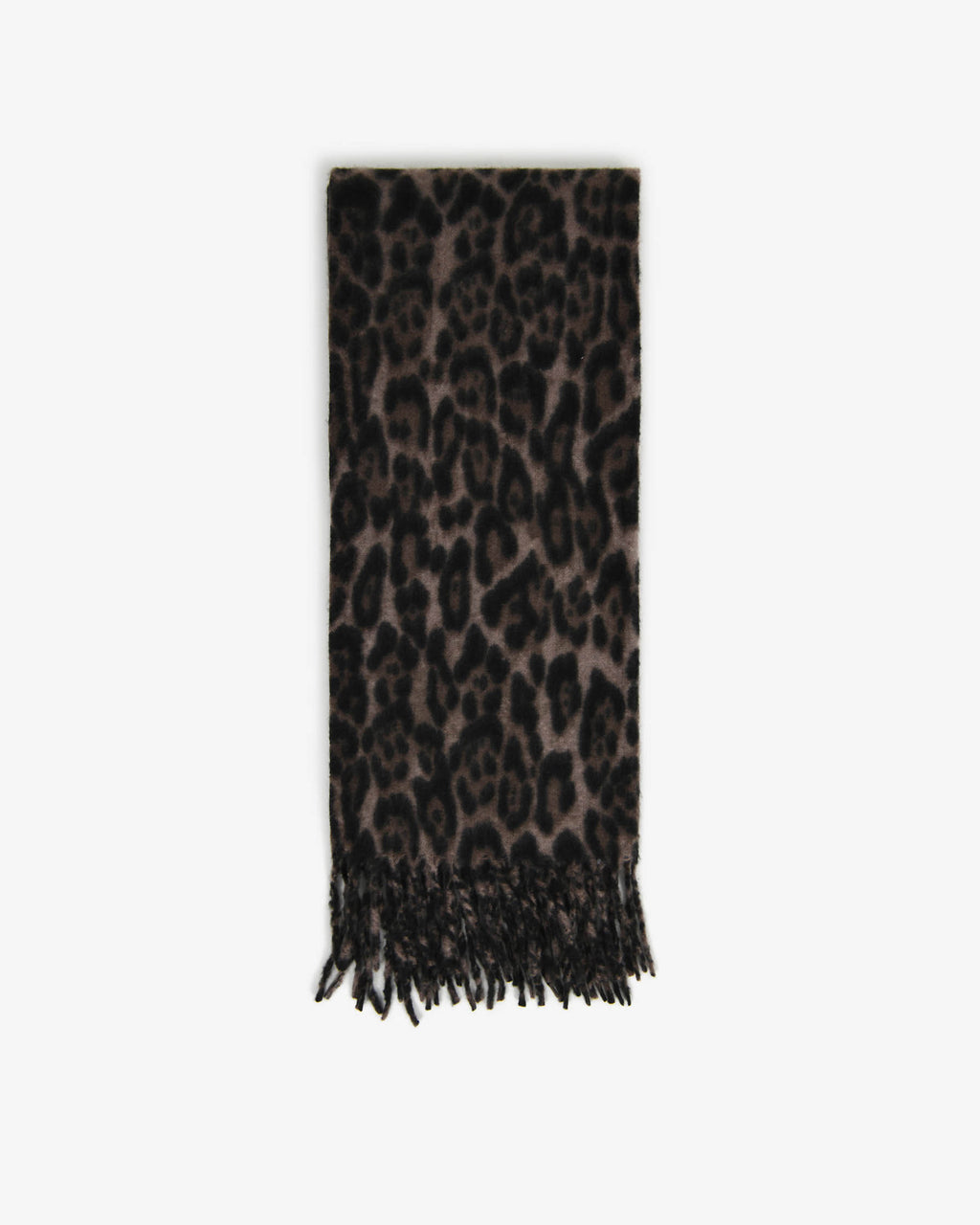 Leo Leopard Print Scarf