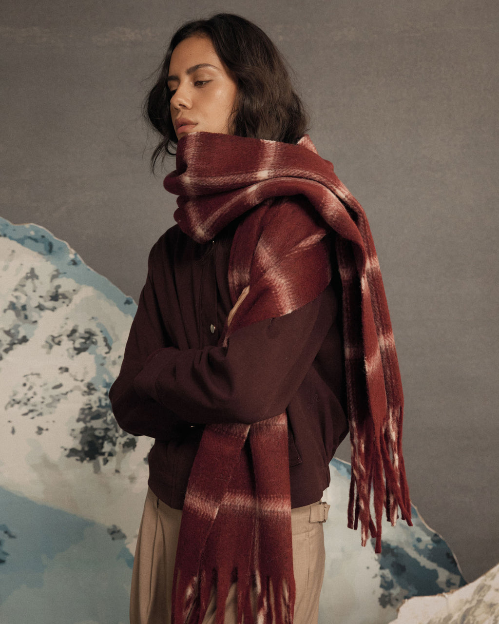 Barossa Check Scarf