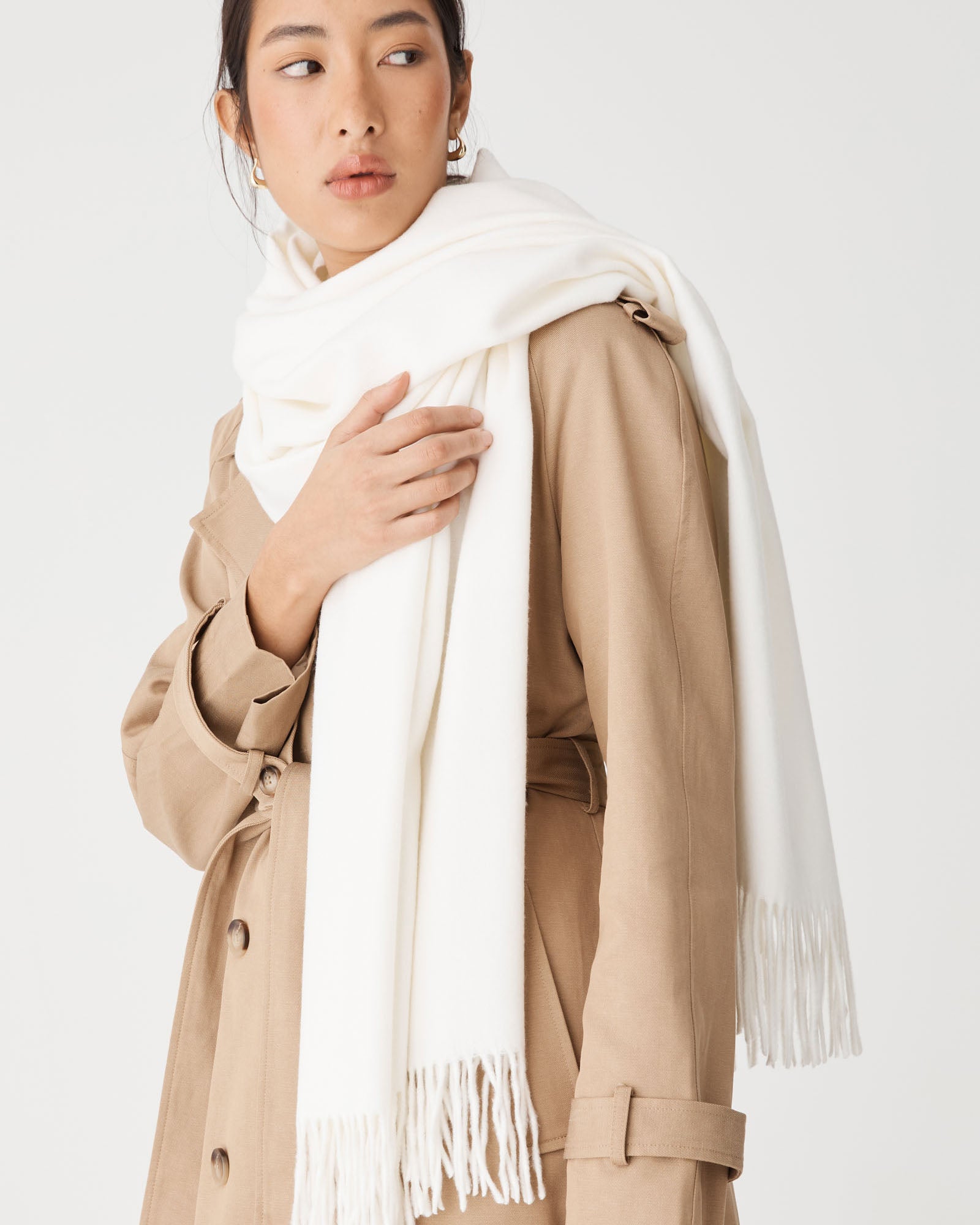 Audree Wool Blend Scarf