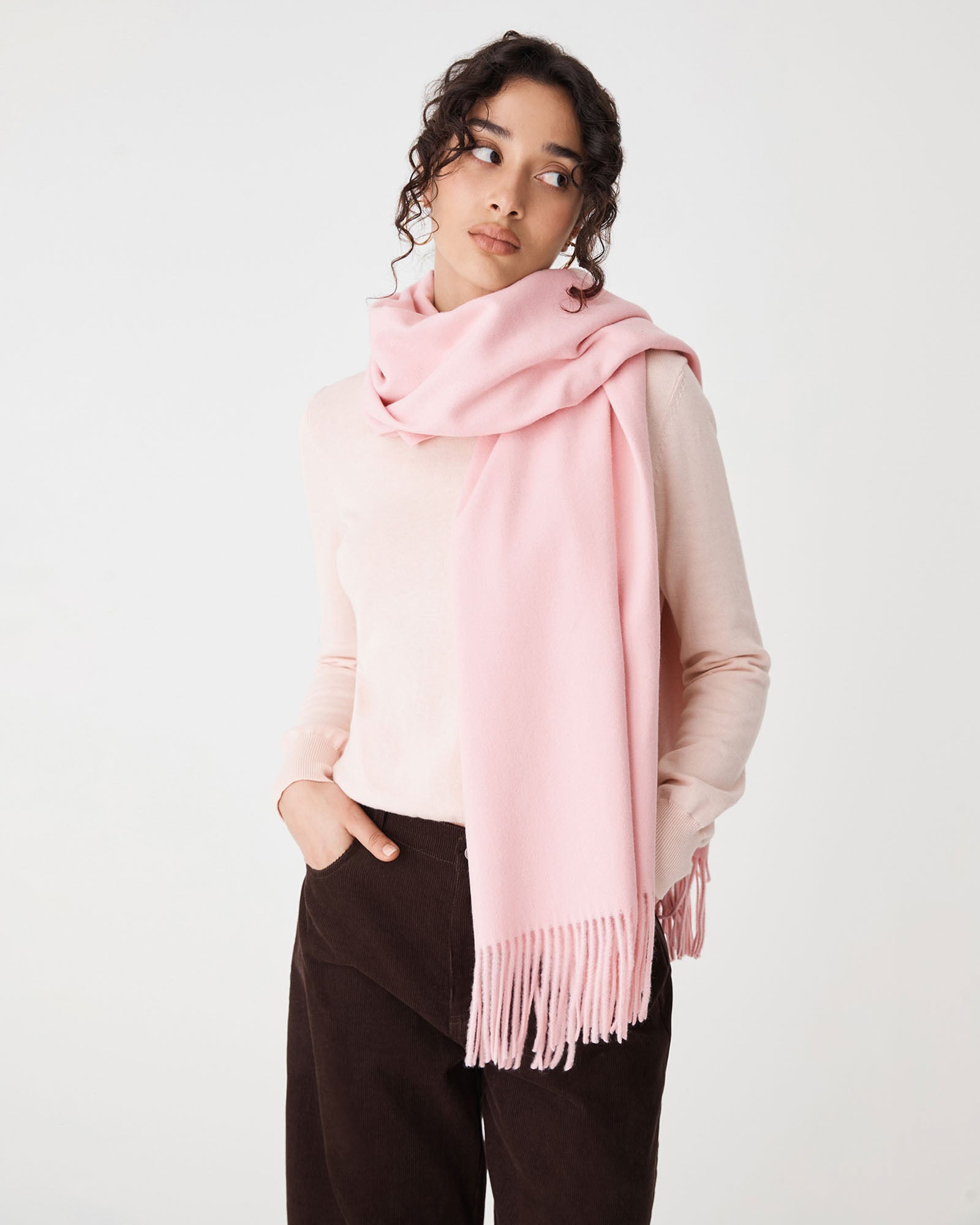 Audree Wool Blend Scarf